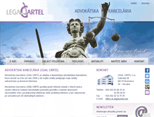 Tablet Screenshot of legalcartel.com